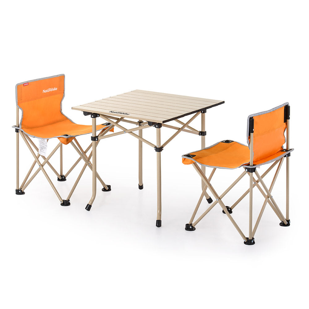 NH Foldable Table Chair Set 3 pcs NH17Z002-S - Hike n Run