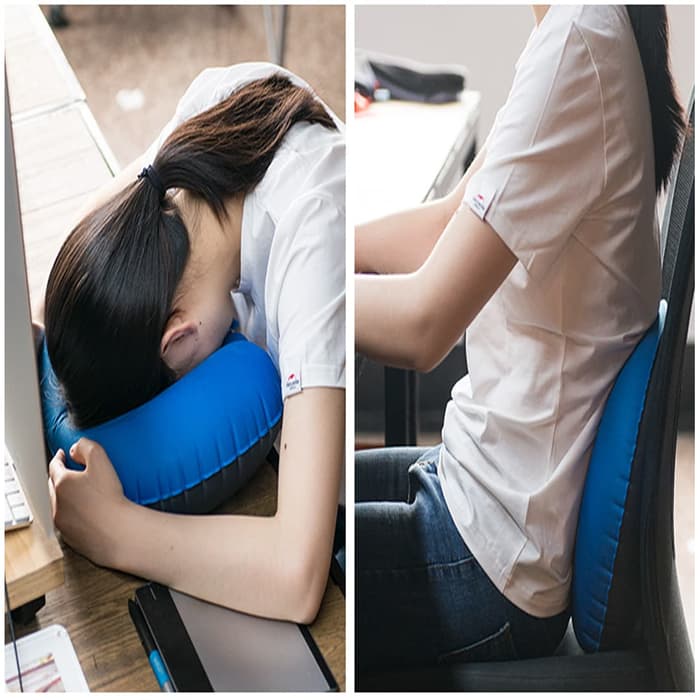 Naturehike Neck Pillow Aeros TPU With Button Pump NH18B010-T