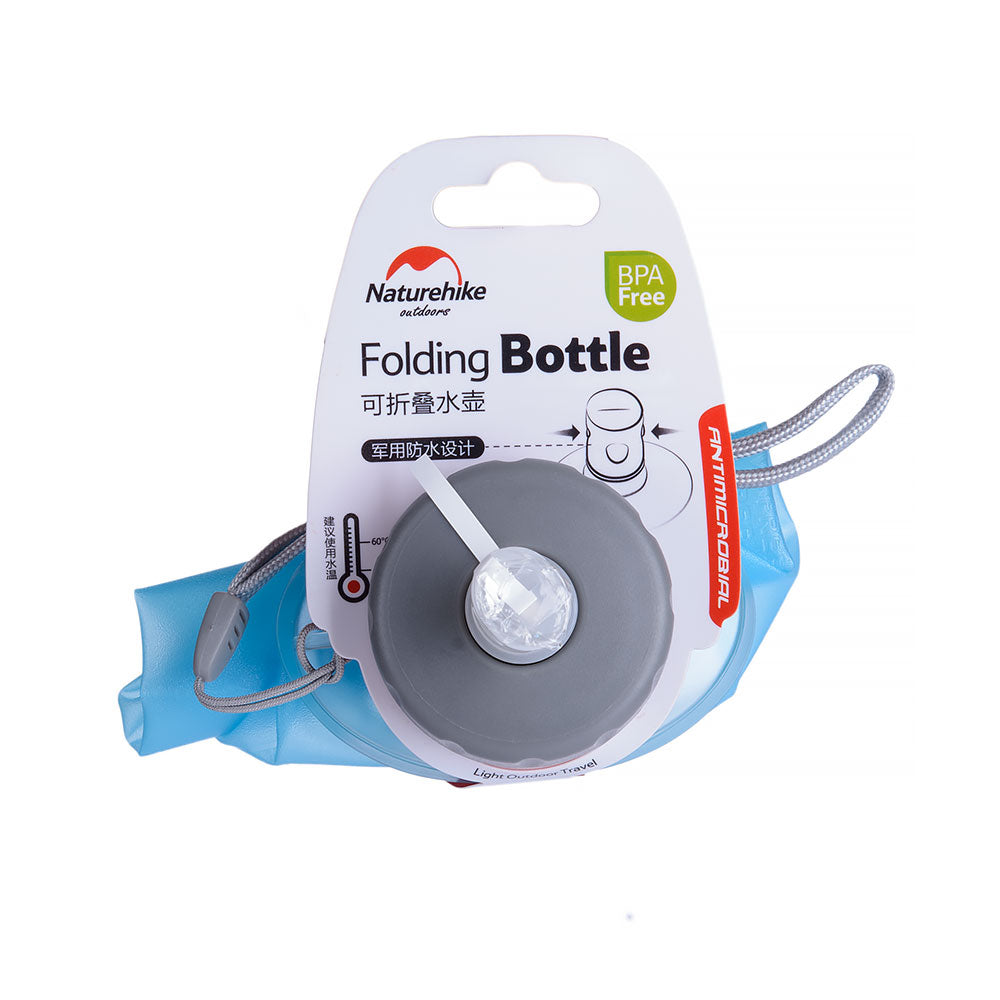 NH Bottle Folding TPU 500ml Blue NH61A065-B - Hike n Run