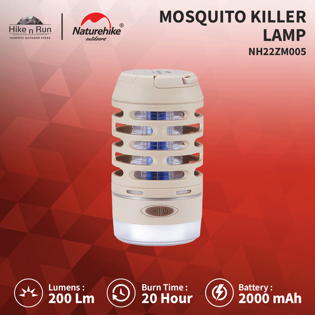 Lampu Anti Nyamuk Naturehike NH22ZM005 Outdoor Mosquito Killer Lamp
