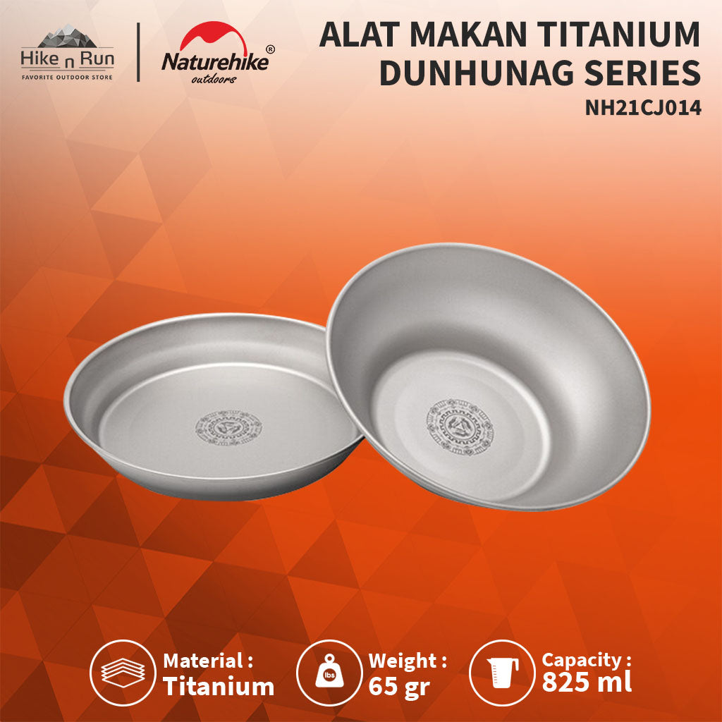 NATUREHIKE ALAT MAKAN TITANIUM NH21CJ014 DUNHUANG SERIES