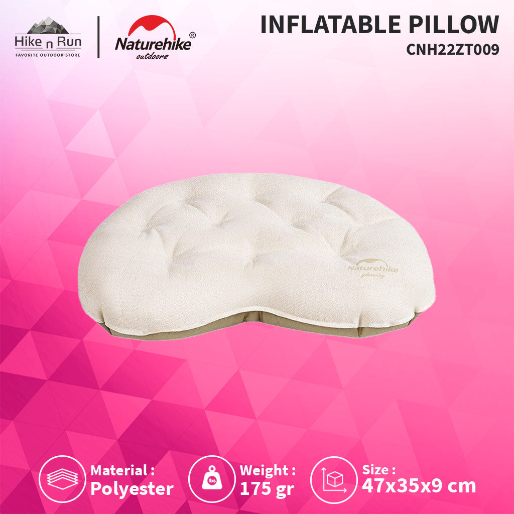 BANTAL TIUP TEBAL DAN EMPUK  NATUREHIKE CNH22ZT009 INFLATABLE PILLOW