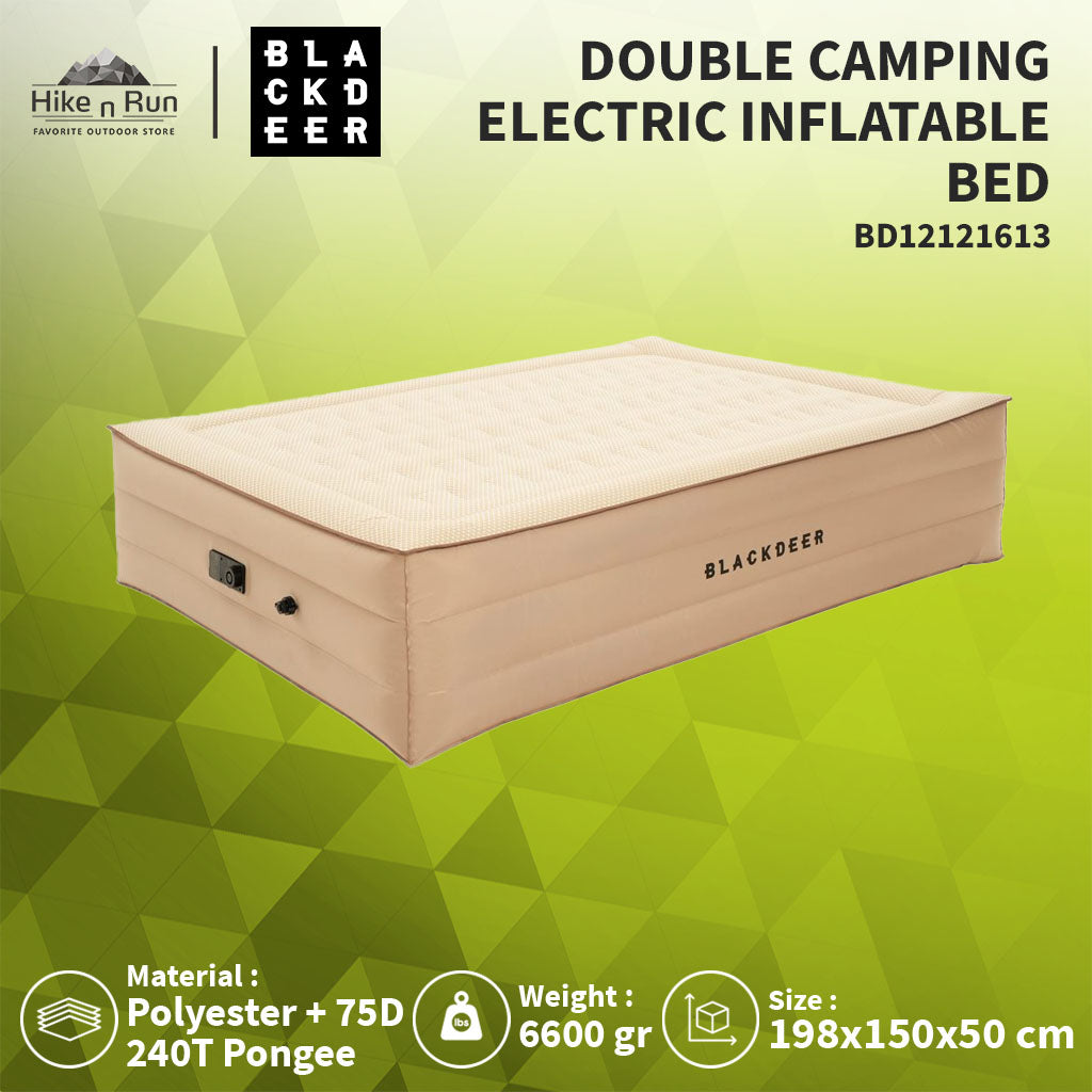 Matras Angin Double Blackdeer BD12121613 Double Camping electric Inflatable Bed