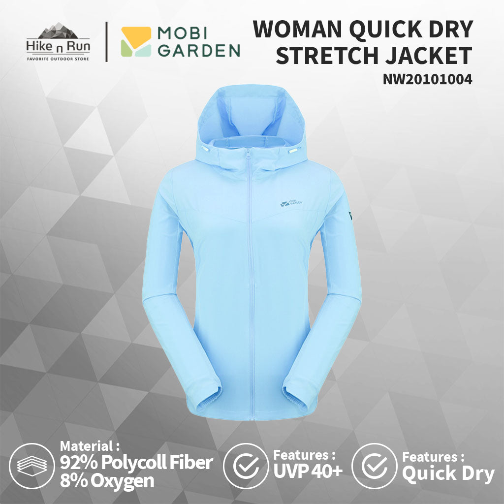 Jaket Quick Dry Mobigarden NW20101004 Quick Dry Stretch Jacket Women