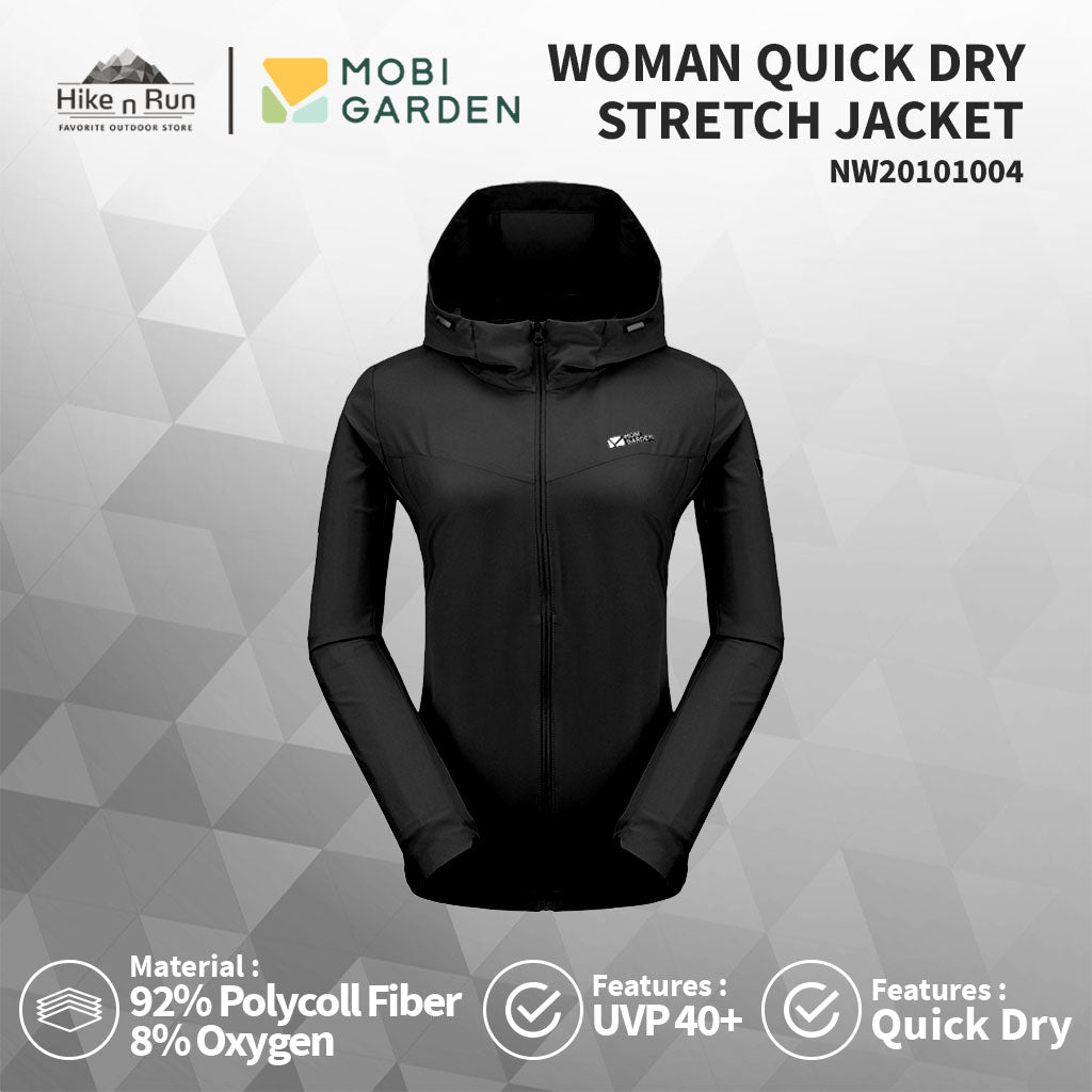 Jaket Quick Dry Mobigarden NW20101004 Quick Dry Stretch Jacket Women