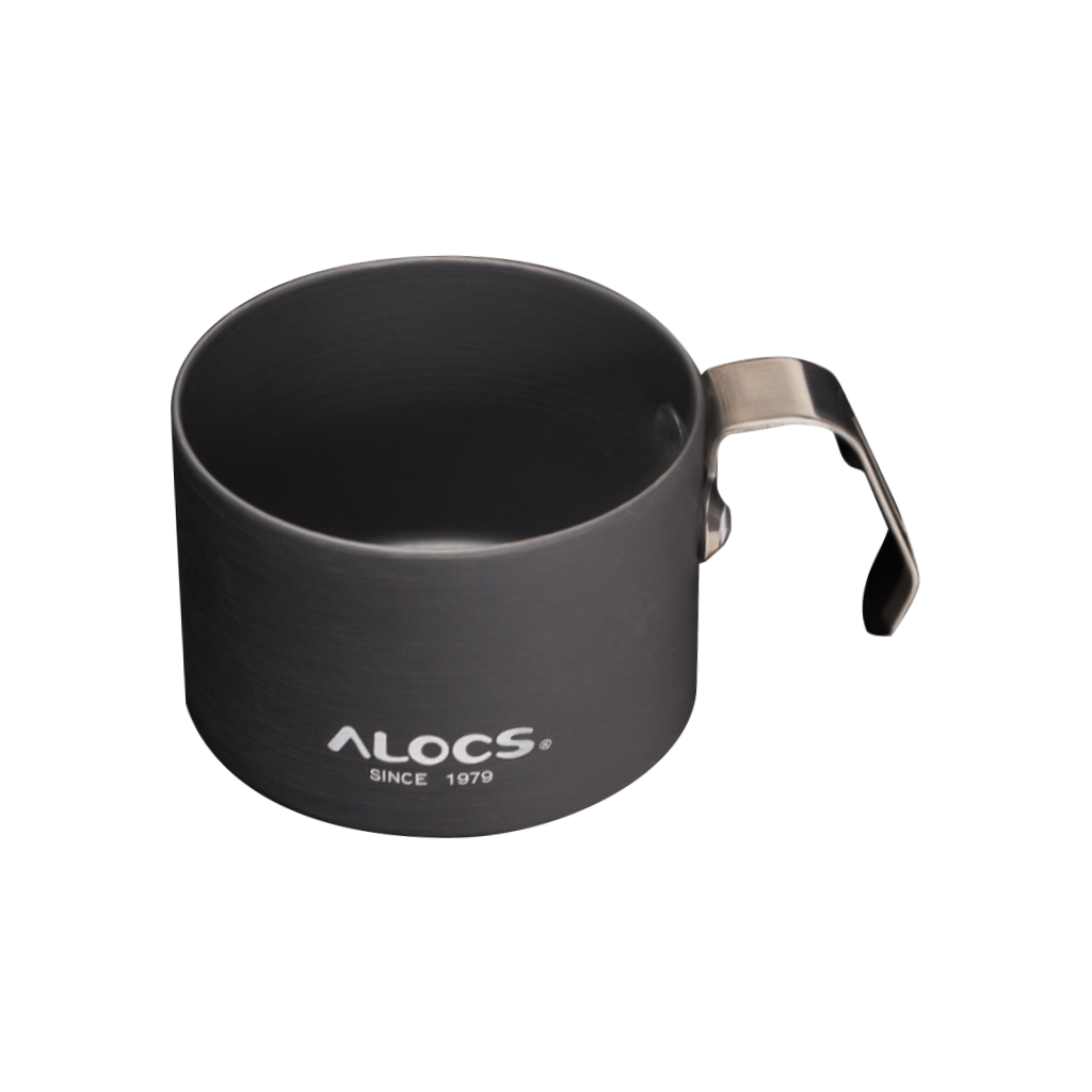 Gelas Serbaguna Alocs TW-426 Camping Aluminium Cup 160ml