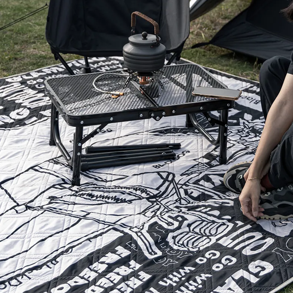 MATRAS PIKNIK TEBAL MOTIF BLACK DOG BD-YCD002 CAMPING PIKNIK MATTRESS