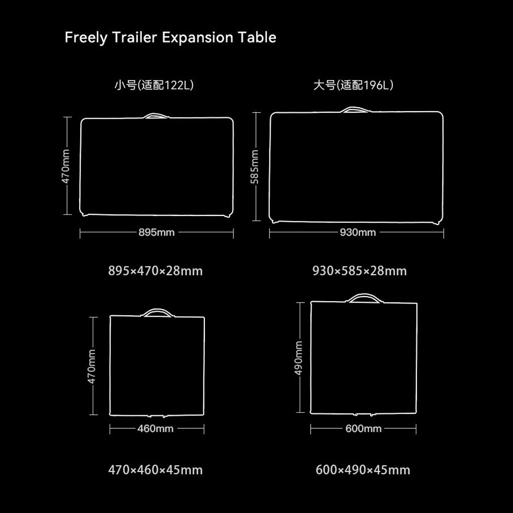 TROLI LIPAT BLACKDEER BD12112403/ BD12122503 FOLDING CAMPING TROLLEY WAGON