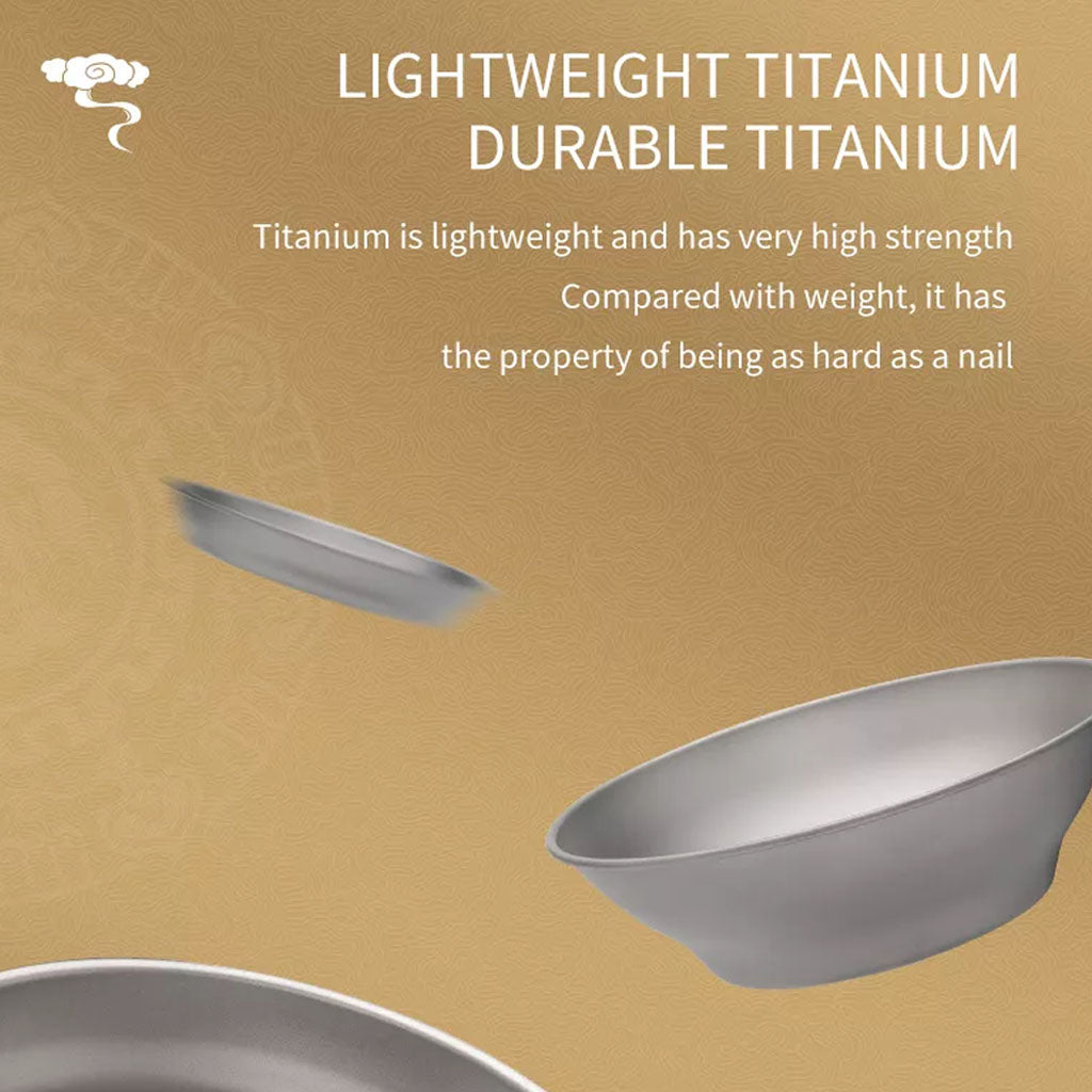 NATUREHIKE ALAT MAKAN TITANIUM NH21CJ014 DUNHUANG SERIES