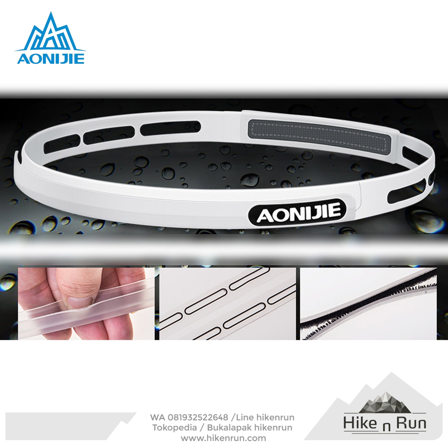 AONIJIE Sweat Band 4053 - Hike n Run