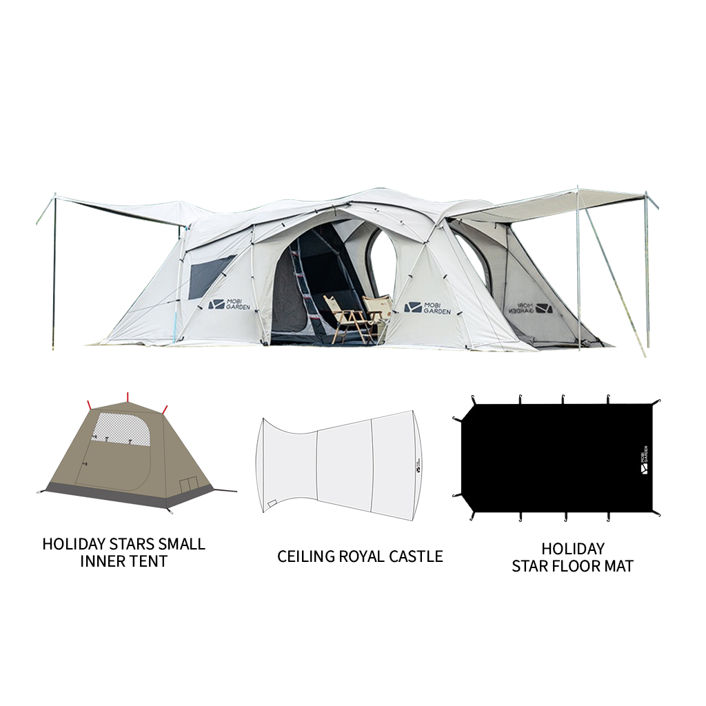 PREORDER!!! Tenda Camping Mobi Garden Holiday Stars 300 Glamping Tent