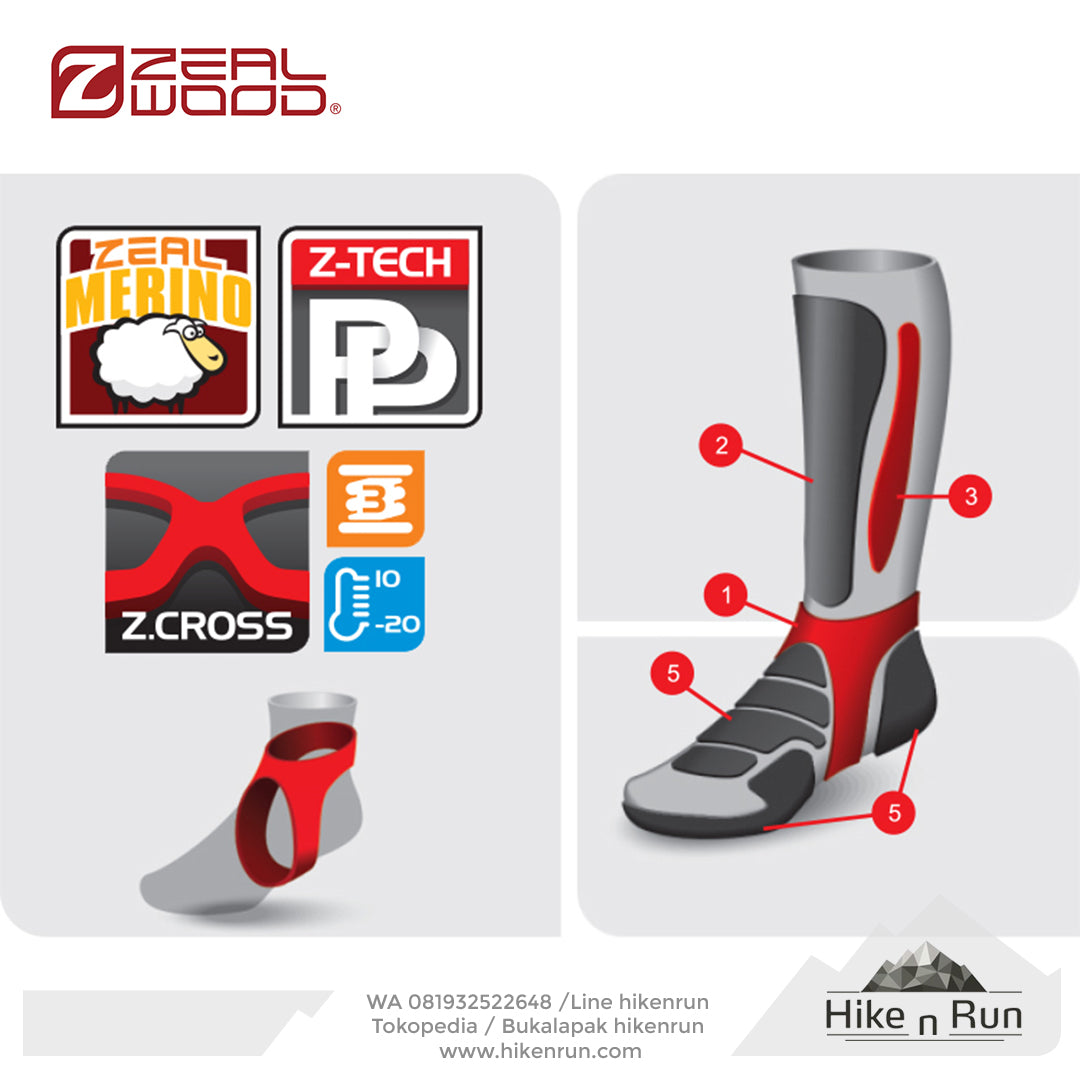 ZW Z-Cross T2 Grey-Black 161785Z038 - Hike n Run