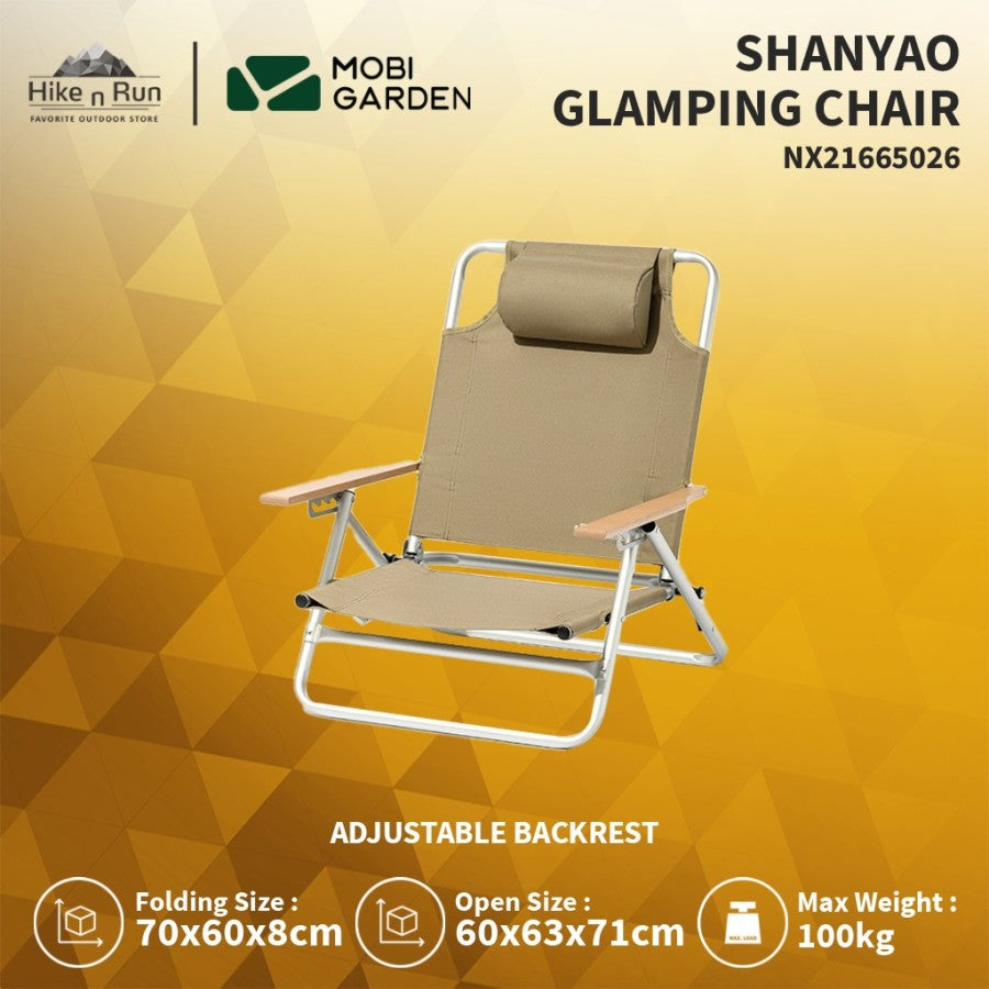 Kursi Lipat Mobi Garden NX21665026 Shanyao Glamping Adjustable Chair