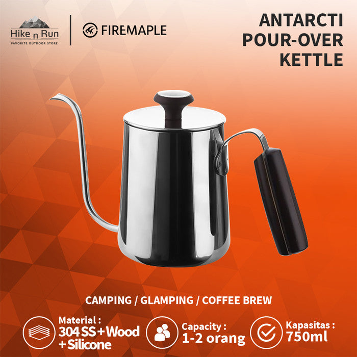 Teko Serbaguna Firemaple Antarcti Stainless Steel Pour Over Kettle