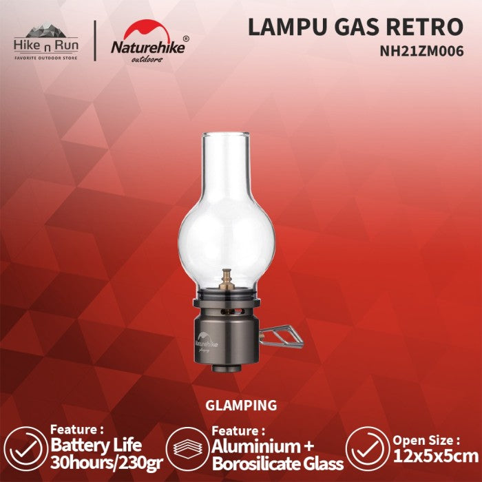 Naturehike Lampu Gas Retro NH21ZM006