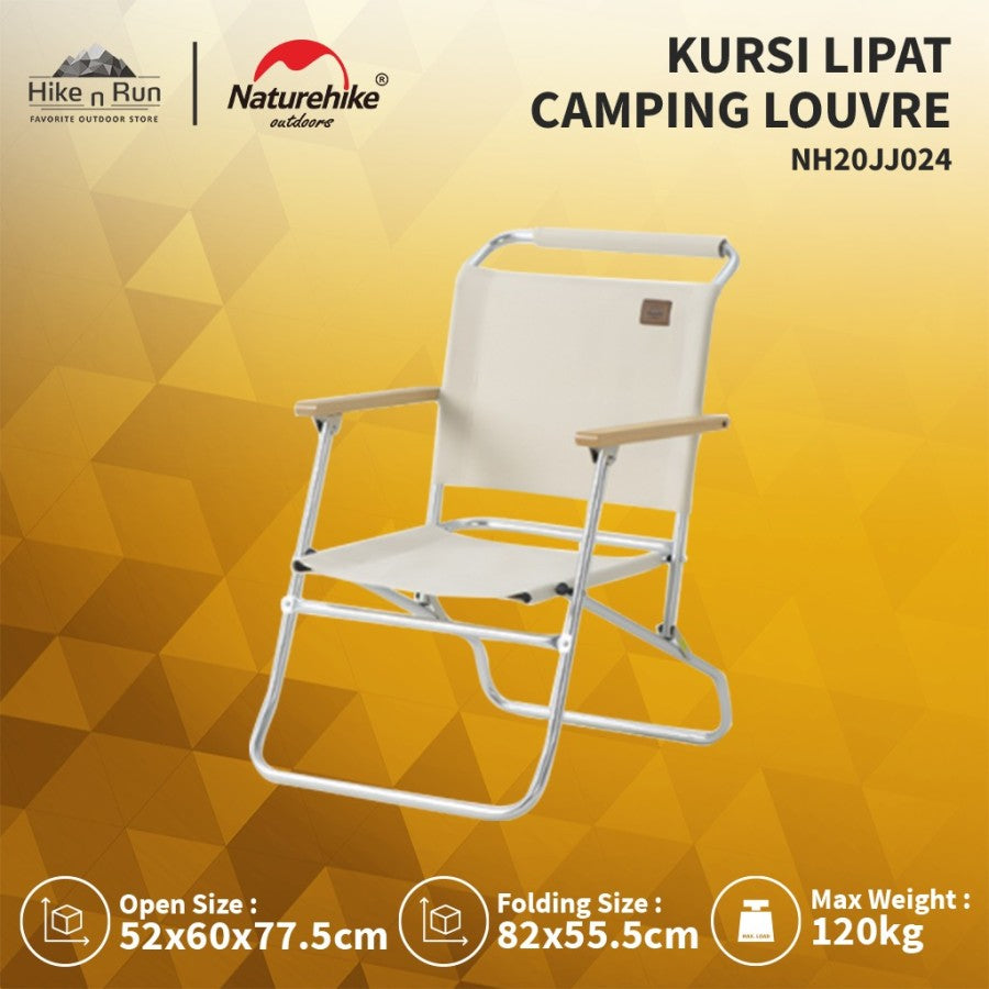 Kursi Lipat Camping Naturehike NH20JJ024 Louvre Folding Chair