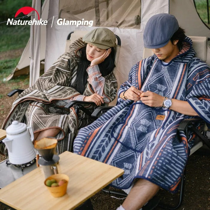 Naturehike Jubah Hangat NH21PS007 Foison Warm Shawl Wool Blanket