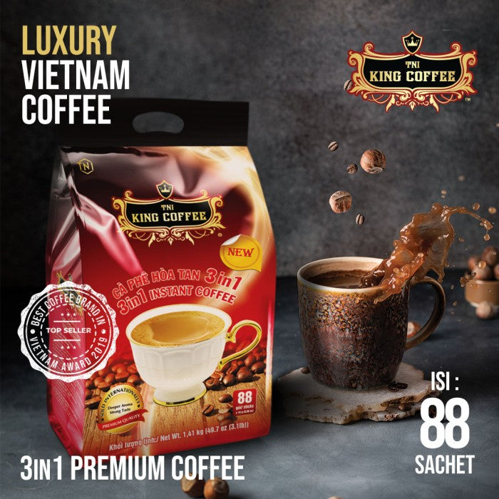 KOPI VIETNAM TRUNG NGUYEN TNI KING COFFEE 3IN1 - 88 SACHET