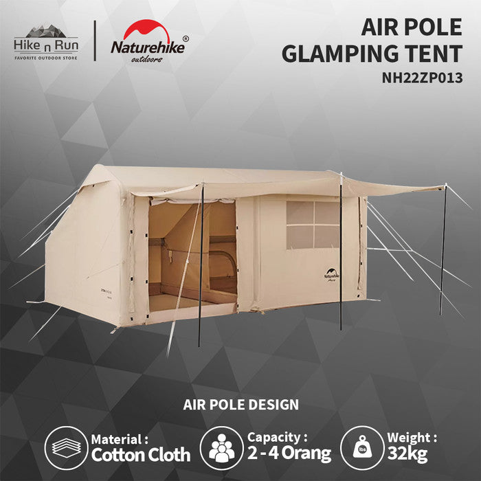 Tenda Camping Naturehike NH22ZP013 Extend Air Pole Glamping Tent