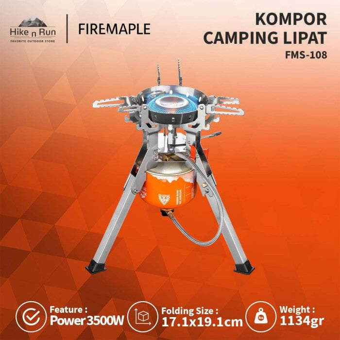 Kompor Lipat Firemaple FMS-108 Outdoor Portable Gas Stove