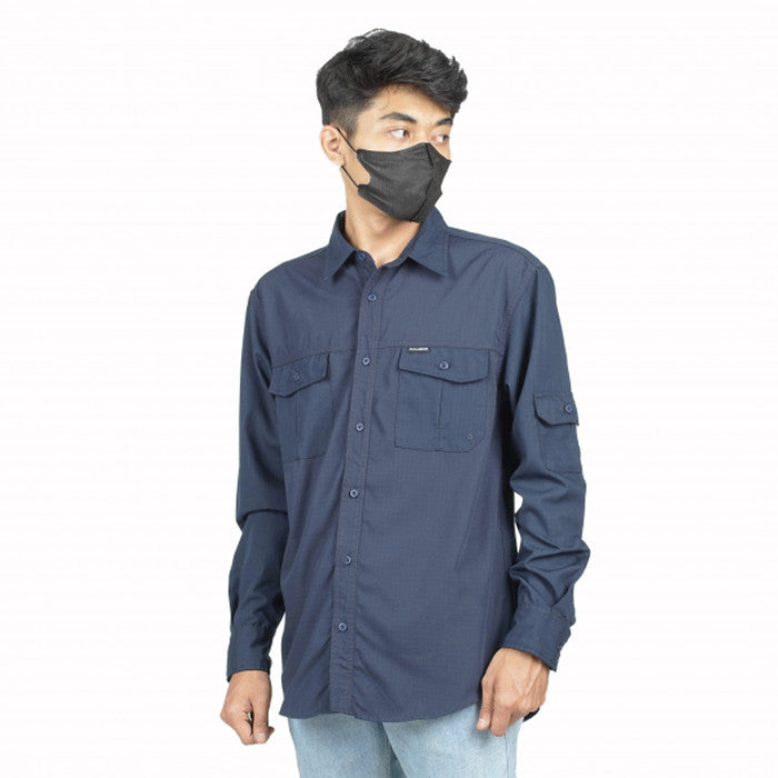 Kemeja Lengan Panjang Kalibre 980901 Long Sleeve Outdoor Shirt