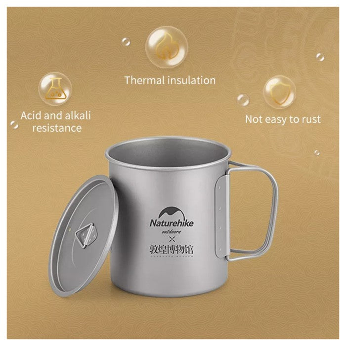 Gelas Camping Titanium Naturehike NH21CJ013 Dunhuang Series Cup