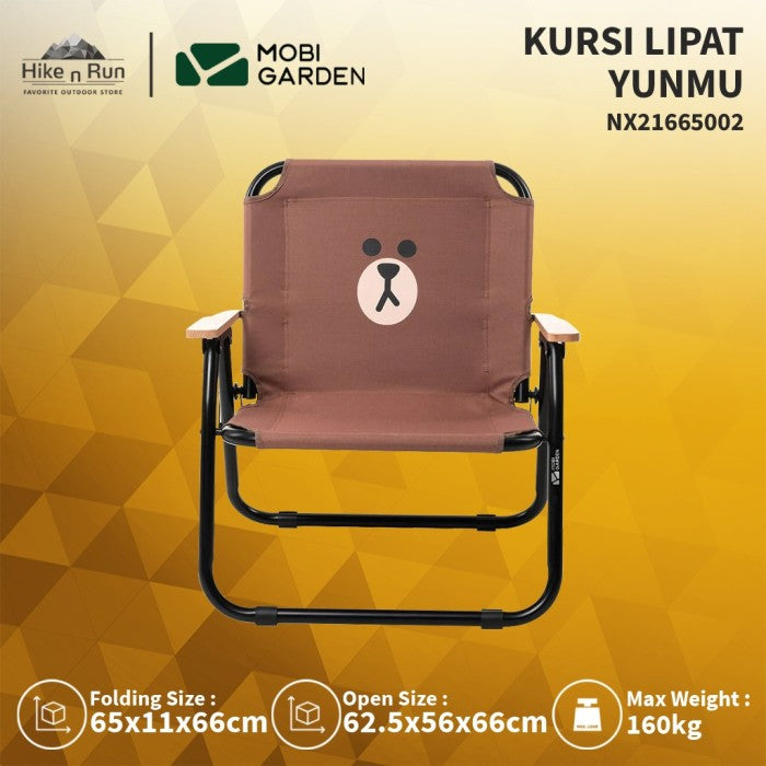 Kursi Lipat Camping Mobi Garden NX21665002 Yunmu Folding Chair