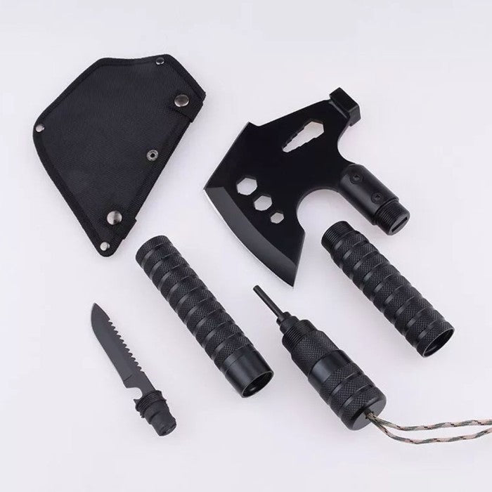 Shieldon Kapak Serbaguna Portable Axe Survival Kit 10 in 1 HH-A006