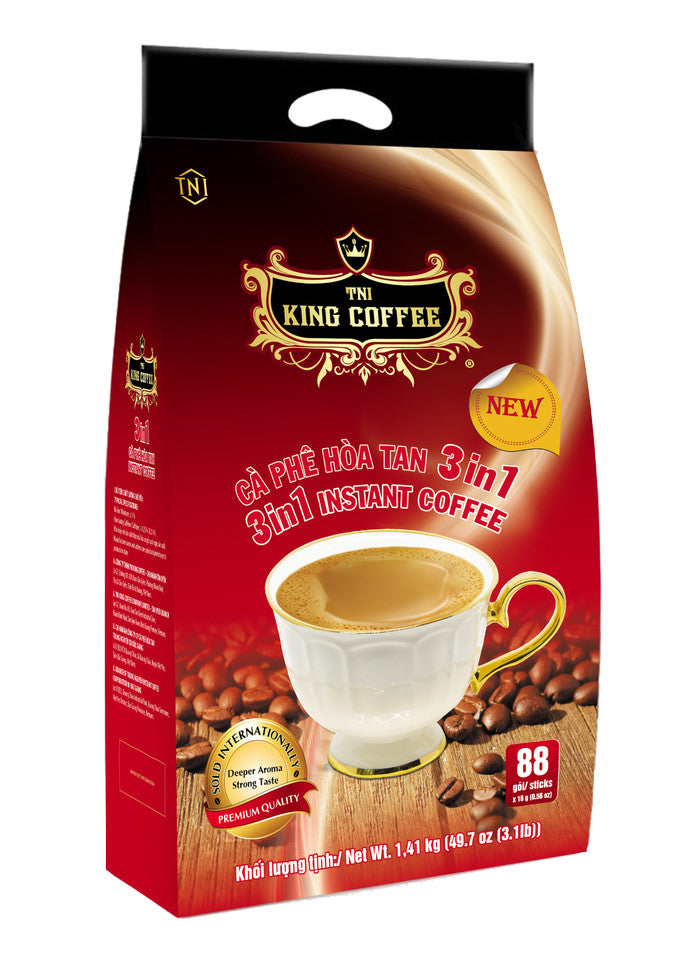 KOPI VIETNAM TRUNG NGUYEN TNI KING COFFEE 3IN1 - 88 SACHET