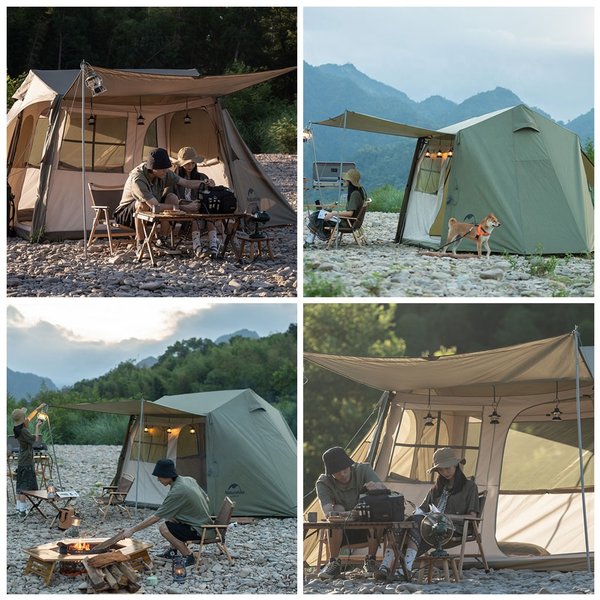 Tenda Camping Naturehike NH21ZP009 Tent Village 5.0 3-4P