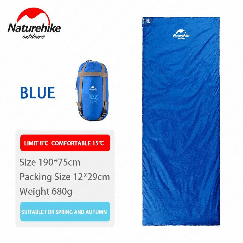 Naturehike NH15S003-D LW180-Mini Sleeping Bag Hangat hingga 8⁰C