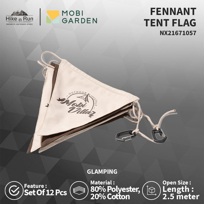 Hiasan Gantung Tenda Mobi Garden FLAG NX21671057 Fennant Tent Flag