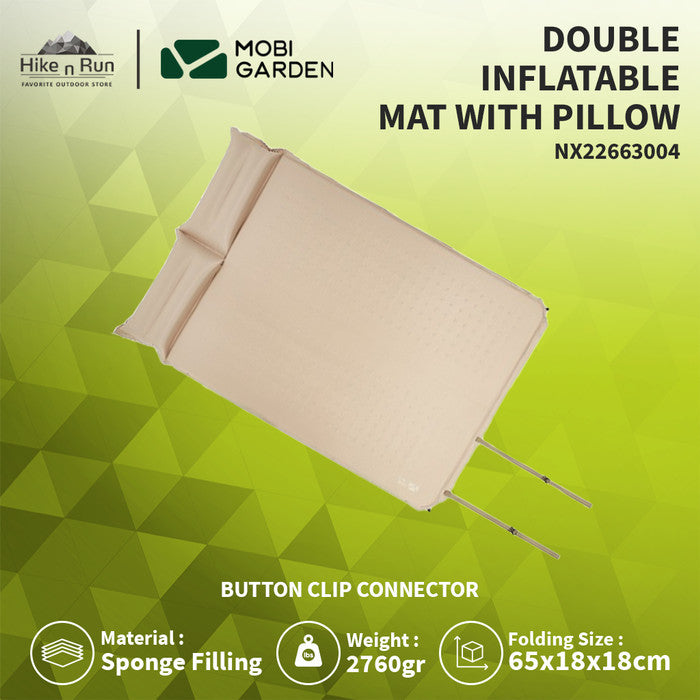 Matras Angin Mobi Garden NX22663004 Inflatable Mat With Pillow 2P