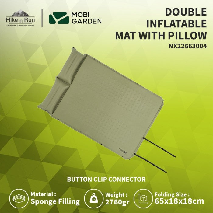 Matras Angin Mobi Garden NX22663004 Inflatable Mat With Pillow 2P