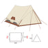 Tenda Camping Mobi Garden NX21561002 Line Friends ERA Series