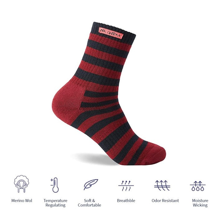 Kaos Kaki Hangat Na Giean NGCH0001 Hiking Merino Socks