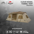 Tenda Camping Quick Open Naturehike CNH22ZP015 Cloud Vessel Tunnel