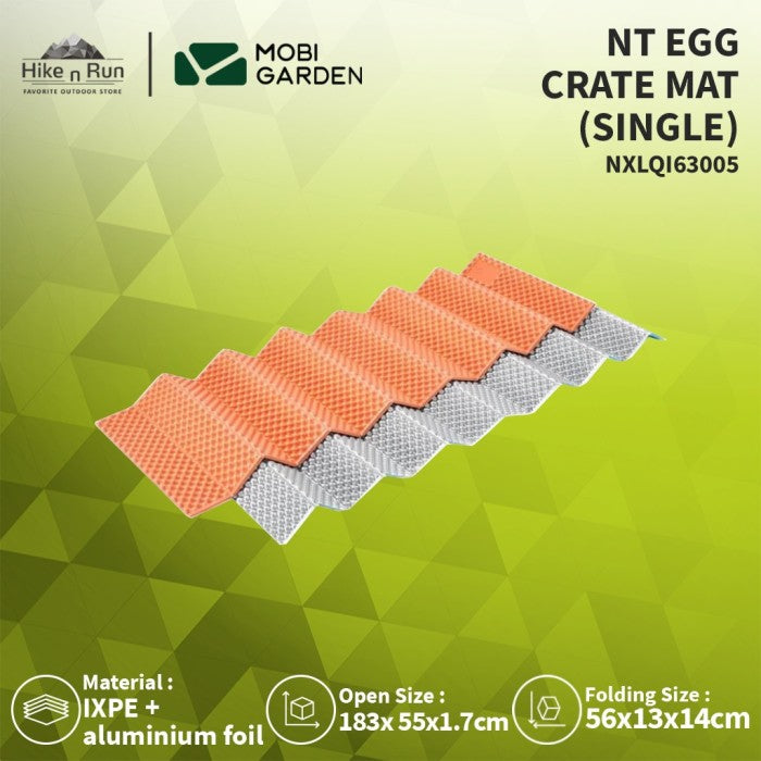 Matras Lipat Single Mobi Garden NXLQI63005 Egg Crate NT Camping Mat