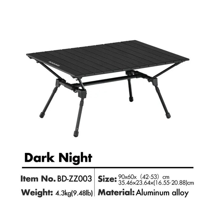 PREORDER!!! MEJA LIPAT BLACK DOG BD-ZZ003 CAMPING TABLE PORTABLE