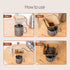 Coffee Drip Holder Mobi Garden NX21666006 Stainless Steel Bracket
