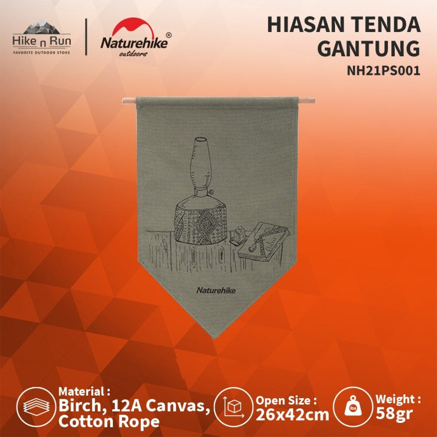 Hiasan Tenda Gantung Naturehike NH21PS001 Hanging Tent Flag