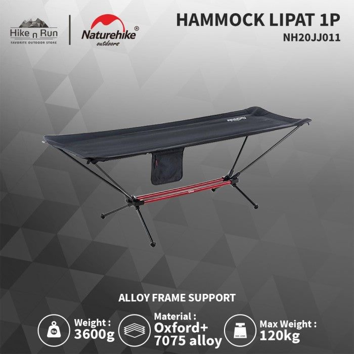 Hammock Lipat Naturehike NH20JJ011 Stand Folding Hammock