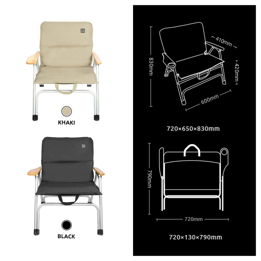 Kursi Lipat Camping Blackdeer BD1212211 Folding Sofa Chair