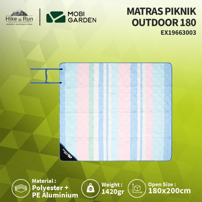 Matras Piknik Mobi Garden EX19663003 Outdoor Picnic Mattress 180