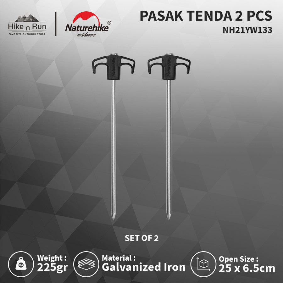 Naturehike Pasak Tenda Iron Ground Nail NH21YW133