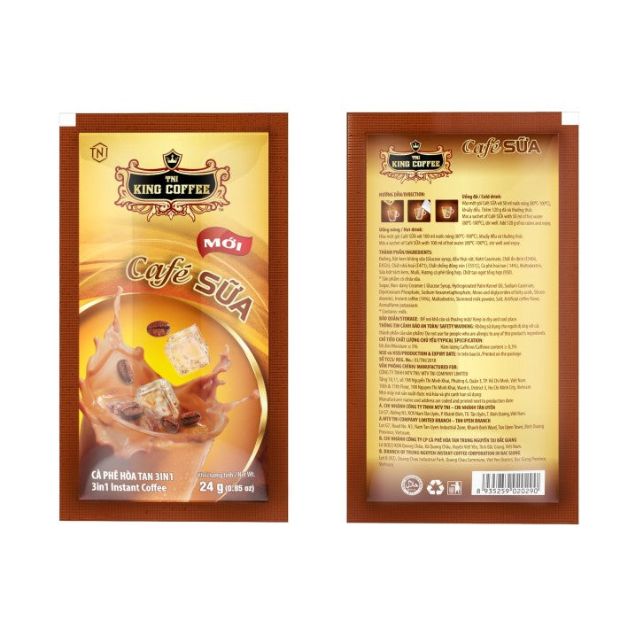 KOPI VIETNAM KING COFFEE CAFE SUA KOPI SUSU ISI 10 SACHET TRUNG NGUYEN - 10 SACHET