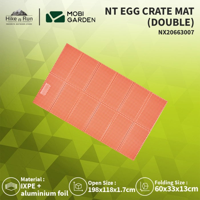 Matras Lipat Double Mobi Garden NX20663007 Egg Crate NT Camping Mat