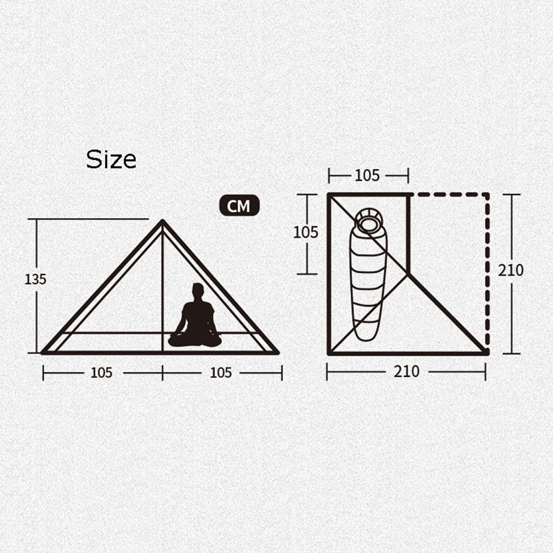 Naturehike Tent Tarp Spire Single Tower NH17T030-L