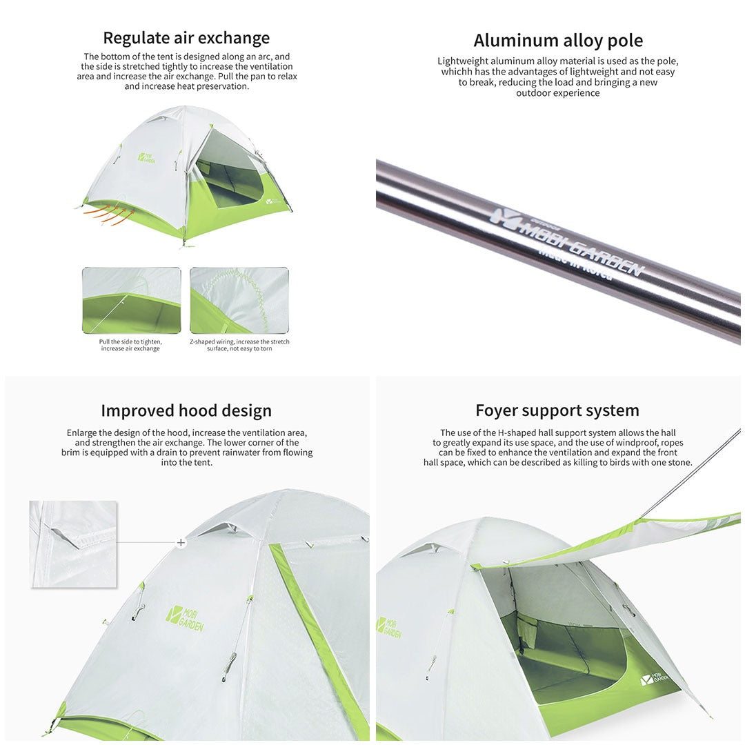 Tenda Premium Mobi Garden Tent Cold Mountain NXZQU61012