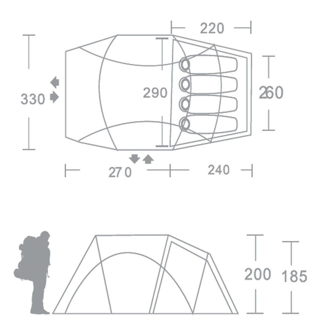 Mobi Garden Chasing Dream Tenda Glamping NXZ1429002G07399